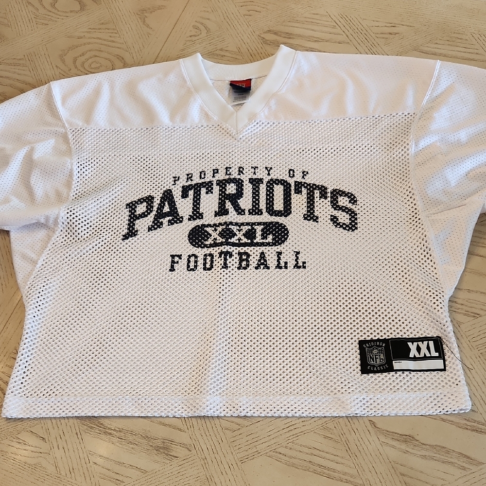 Reebok Gridiron NFL Mesh Jersey New England Patriots Oversized M